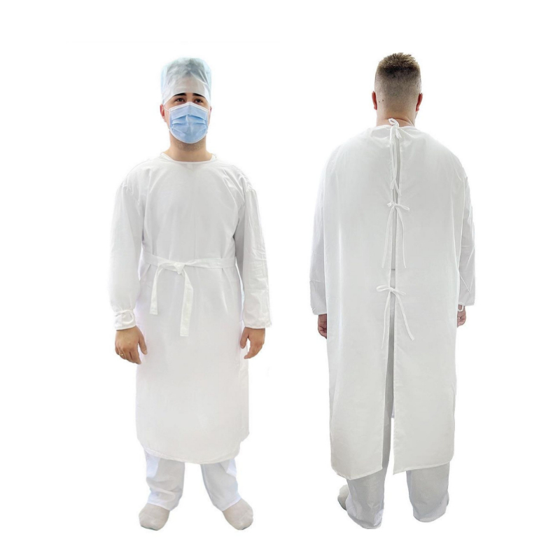 Халат хір.на зав’язках,нестер.,багатор.вик.,Д.115см-130см.,р.універ., ТМ"АХІЛЛ"